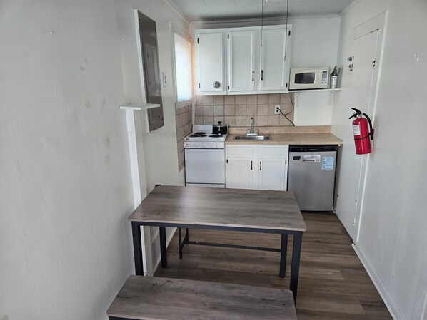 Microwave, oven, stovetop