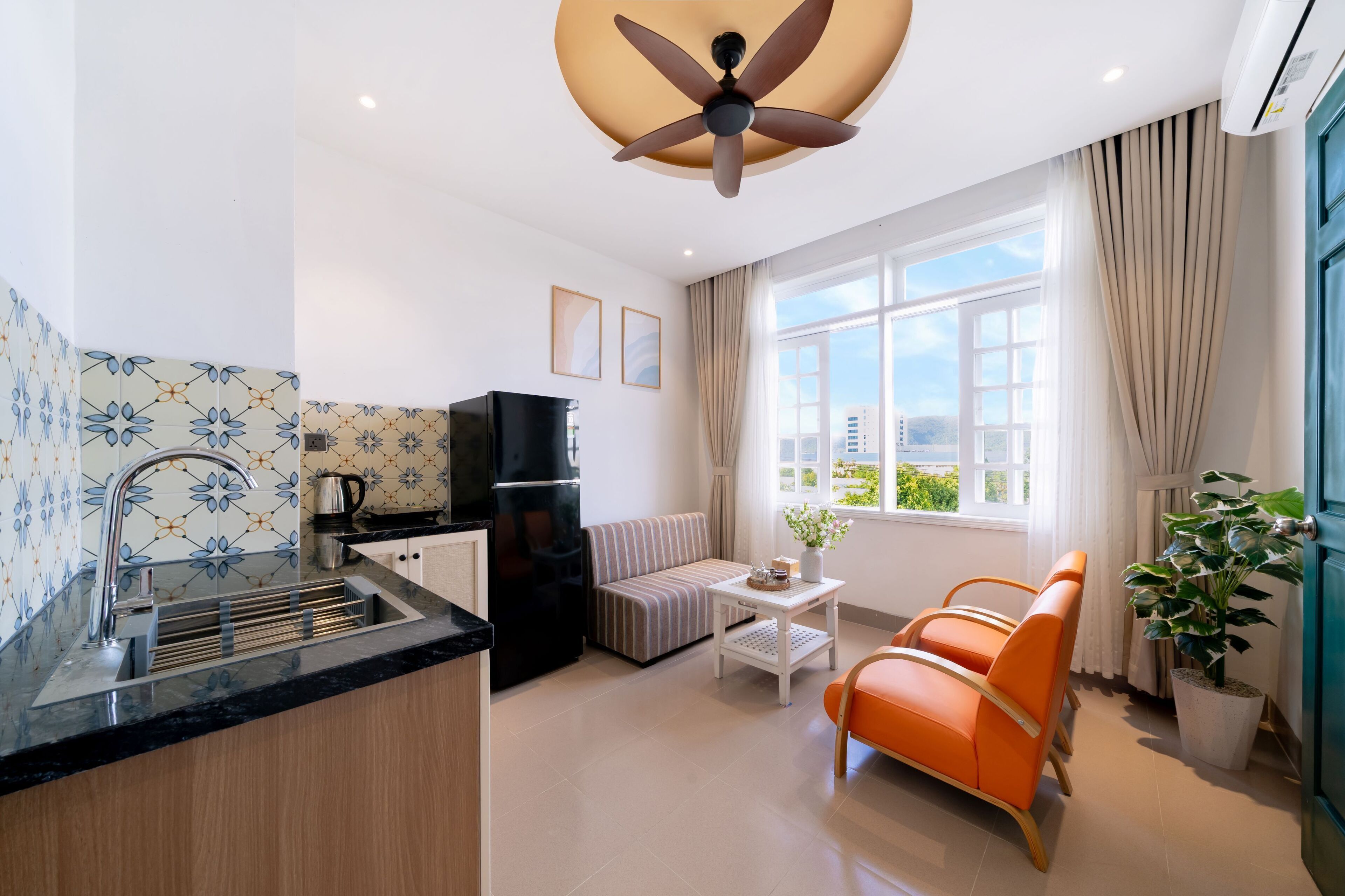 Deluxe Apartment, 1 Bedroom | Living area