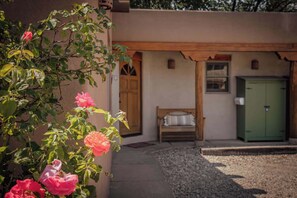 Exterior detail - Solecito - Quiet Railyard Getaway (Santa Fe)