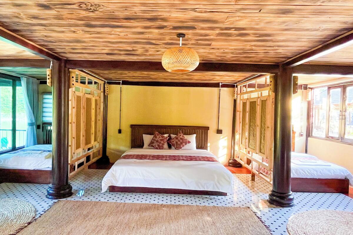 Blackout curtains, iron/ironing board, free WiFi