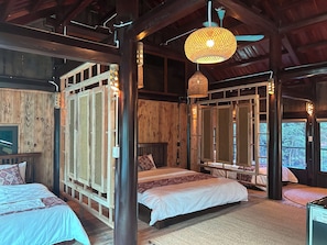 Family Quadruple Room, Balcony, River View | Blackout drapes, iron/ironing board, free WiFi
