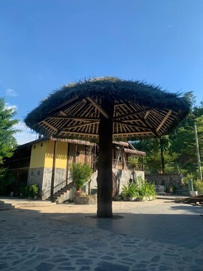 施設の正面