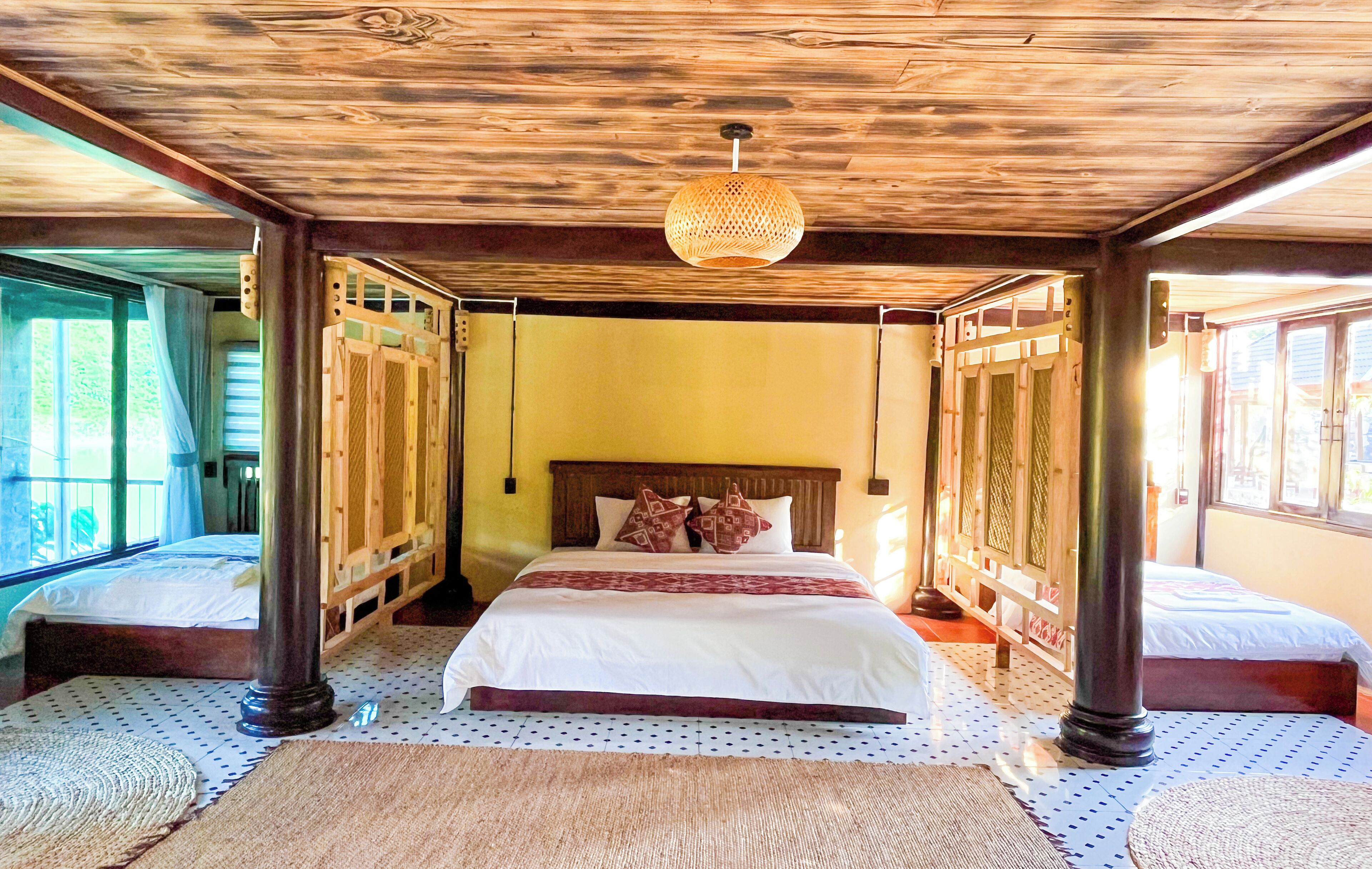 Family Quadruple Room, Balcony, River View