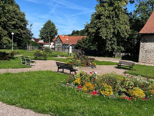 Ferienhaus am Rennsteig mit Blick ins Grüne