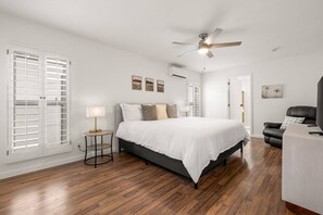 3 habitaciones, escritorio, tabla de planchar con plancha y wifi gratis 