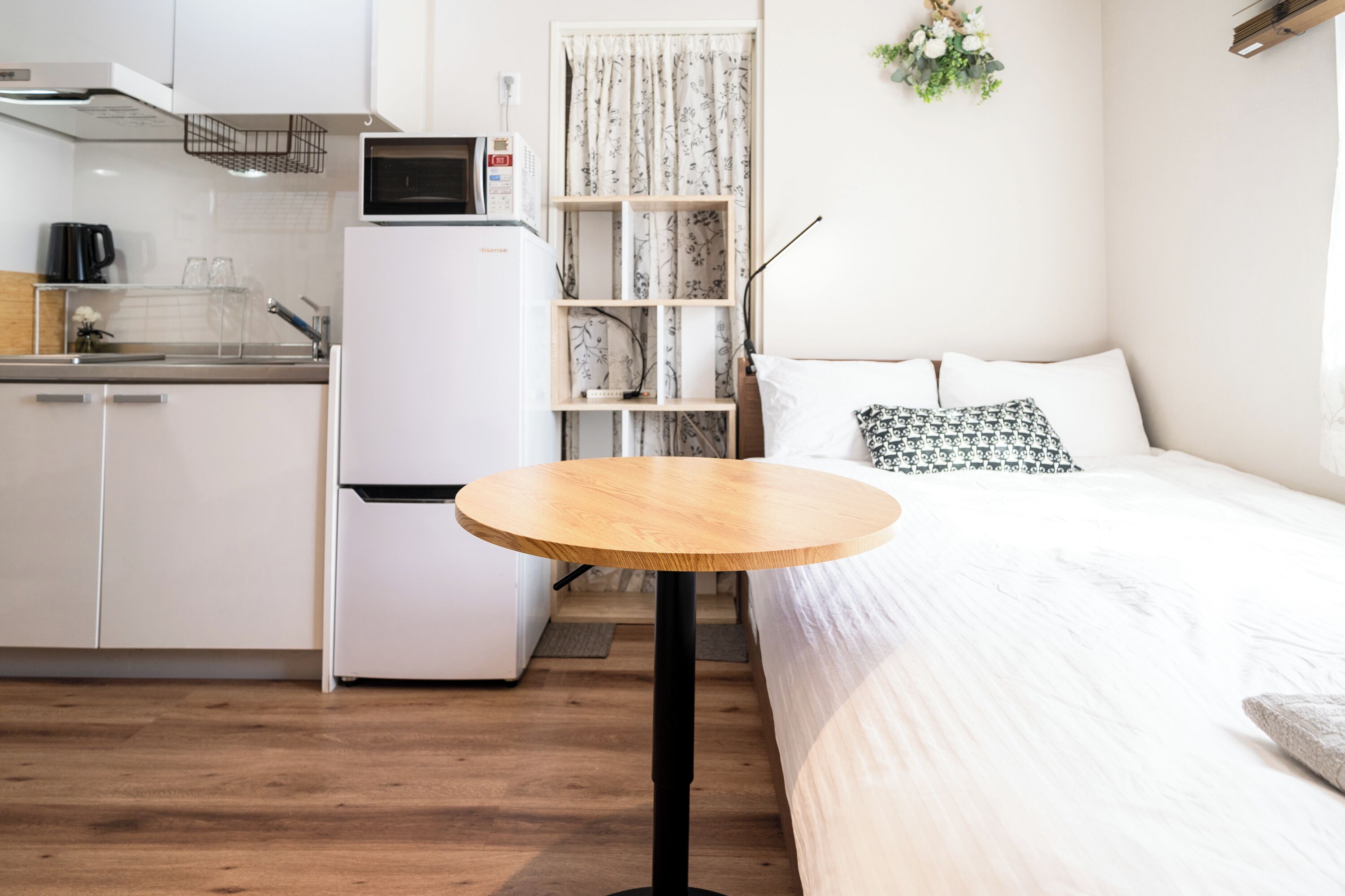 1 室のベッドルーム、WiFi、ベッドシーツ