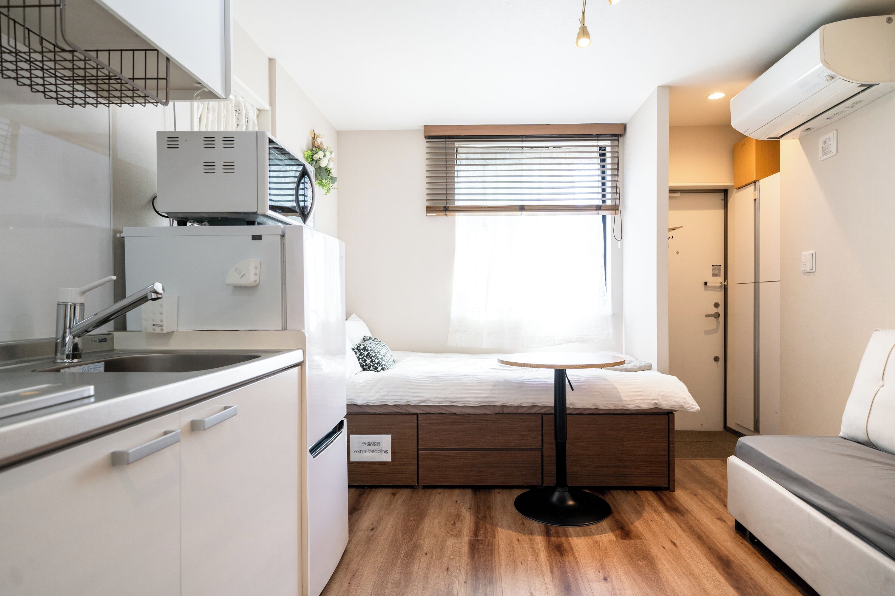 電子レンジ、コンロ