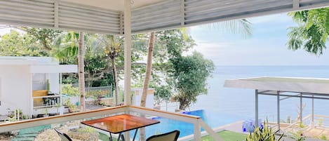 Deluxe Cabin, Balcony, Beach View | Blackout curtains, soundproofing, free WiFi