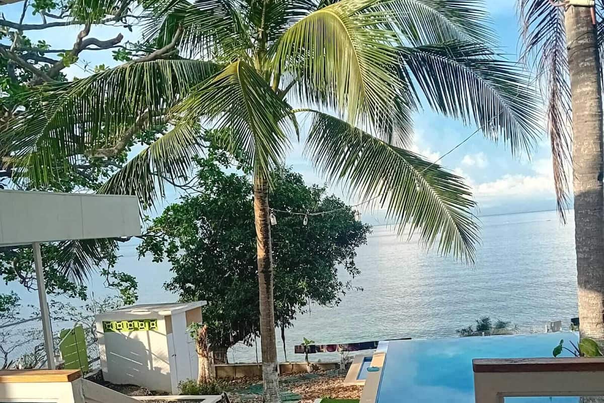 Deluxe-Ferienhütte, Balkon, Strandblick