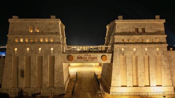 Entrada de la propiedad