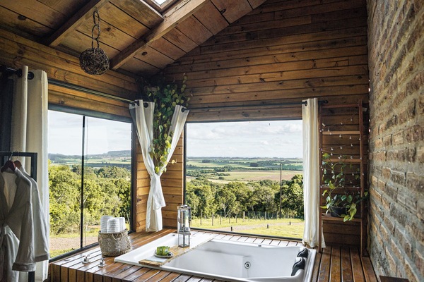Cabane Confort, vue vallée | Équipements de la chambre