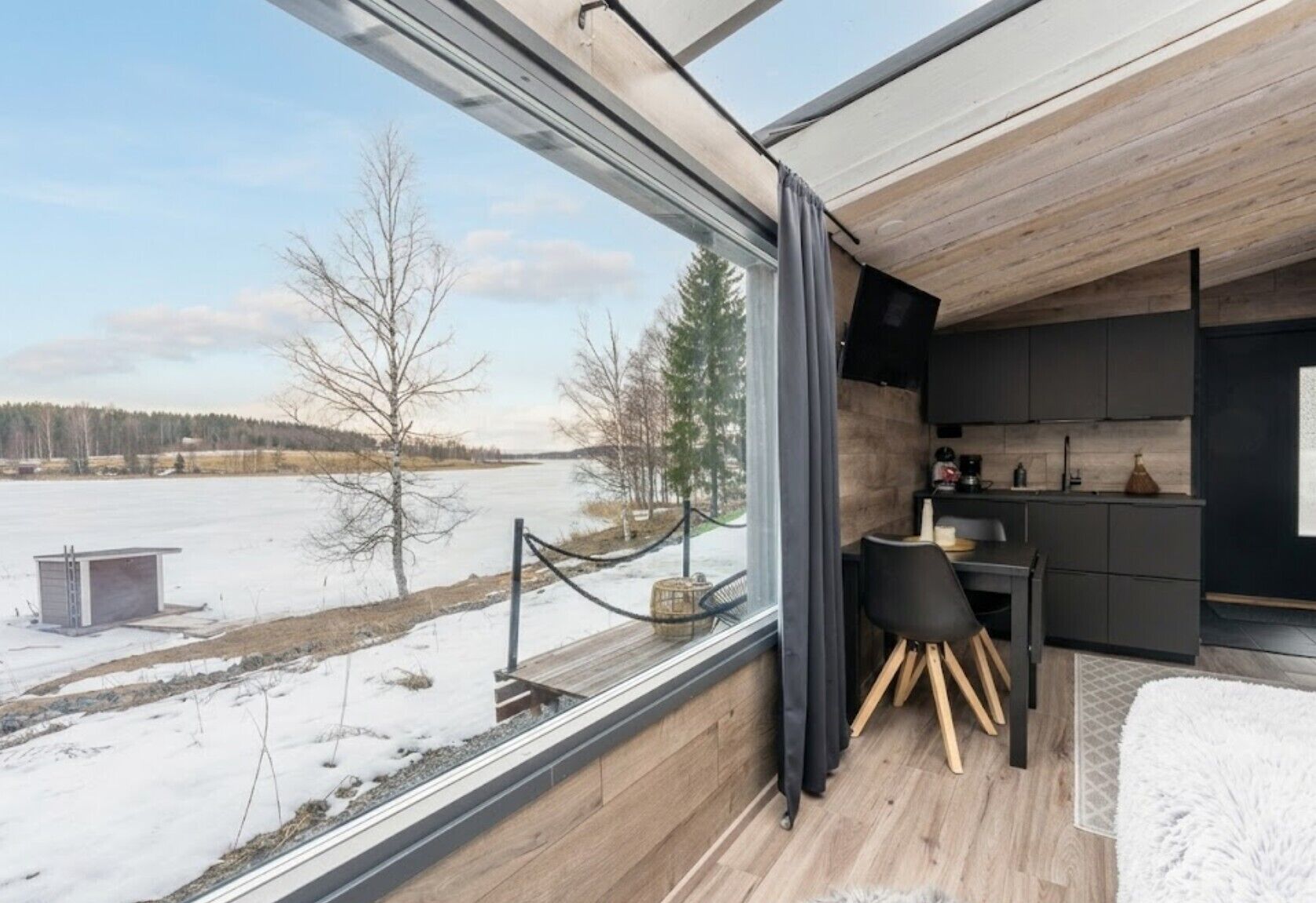 Studio, uitzicht op meer, aan het meer | Uitzicht vanuit de kamer