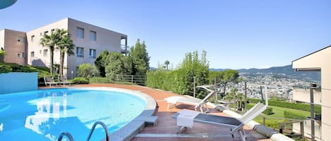 Family Apartment, Multiple Bedrooms, Mountainside (Oasis Panoramic 1BR with shared pool) | Pool