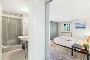 Family Apartment, Multiple Bedrooms, Mountainside (Oasis Panoramic 1BR with shared pool) | 1 bedroom, iron/ironing board, free WiFi, bed sheets - Oasis Panoramic 1BR With Shared Pool (Lugano)