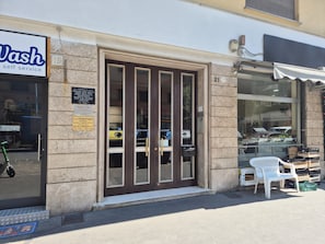 Facciata della struttura