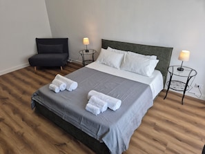 Deluxe Apartment, Balcony | Iron/ironing board, free WiFi