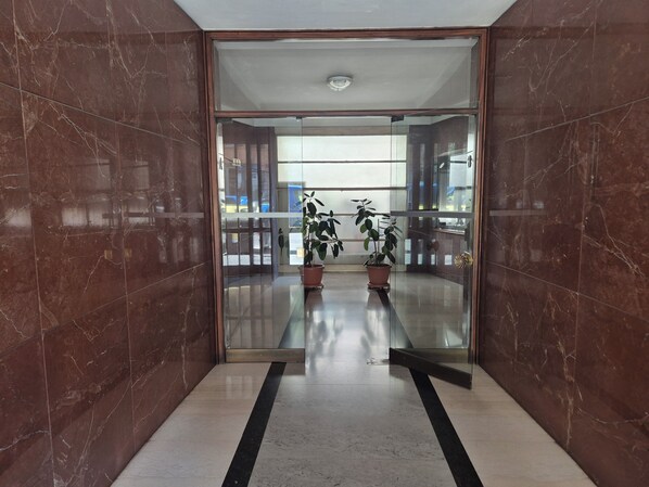 Ingresso della struttura