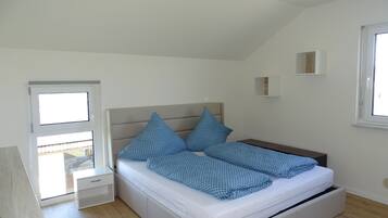 2 soveværelser, strygejern/strygebræt, internetforbindelse, sengetøj