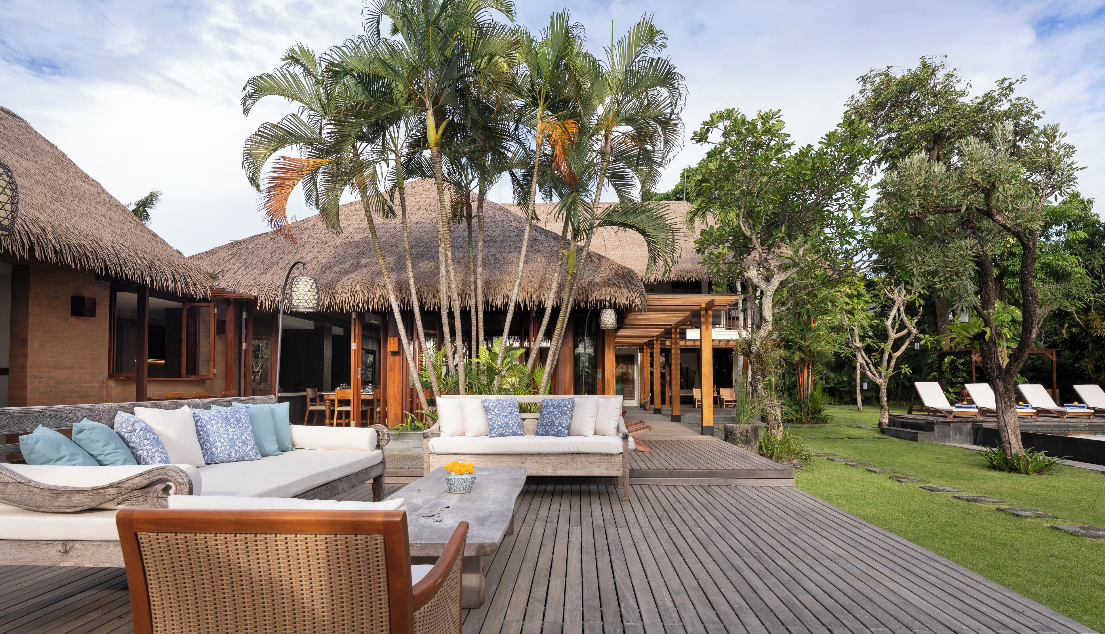 ヴィラ 5 ベッドルーム プライベートプール | テラス / パティオ