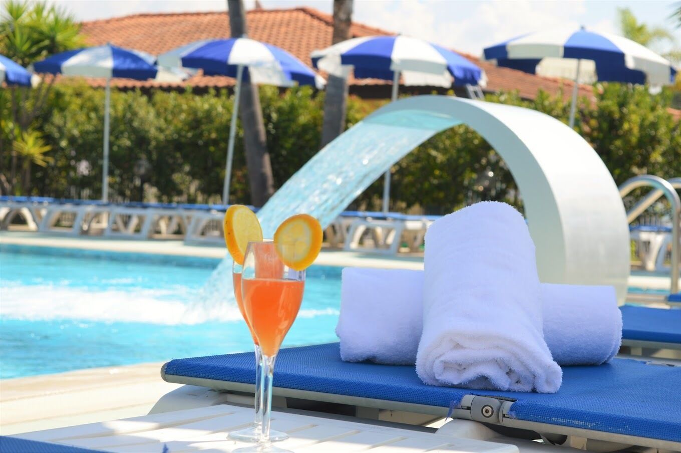 Seasonal outdoor pool