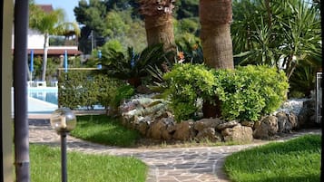 Blick auf den Garten