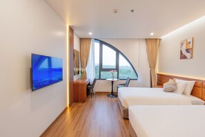 Superior kamer, 1 twee- of 2 eenpersoonsbedden | Een bureau, verduisterende gordijnen, geluiddichte muren, gratis wifi