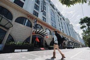 Voorkant van accommodatie