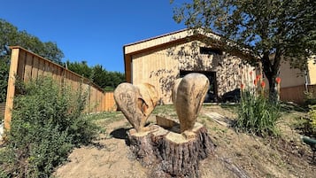Enceinte de l’hébergement