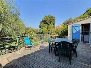 Outdoor dining - Maison de vacances avec piscine (La Londe-les-Maures)