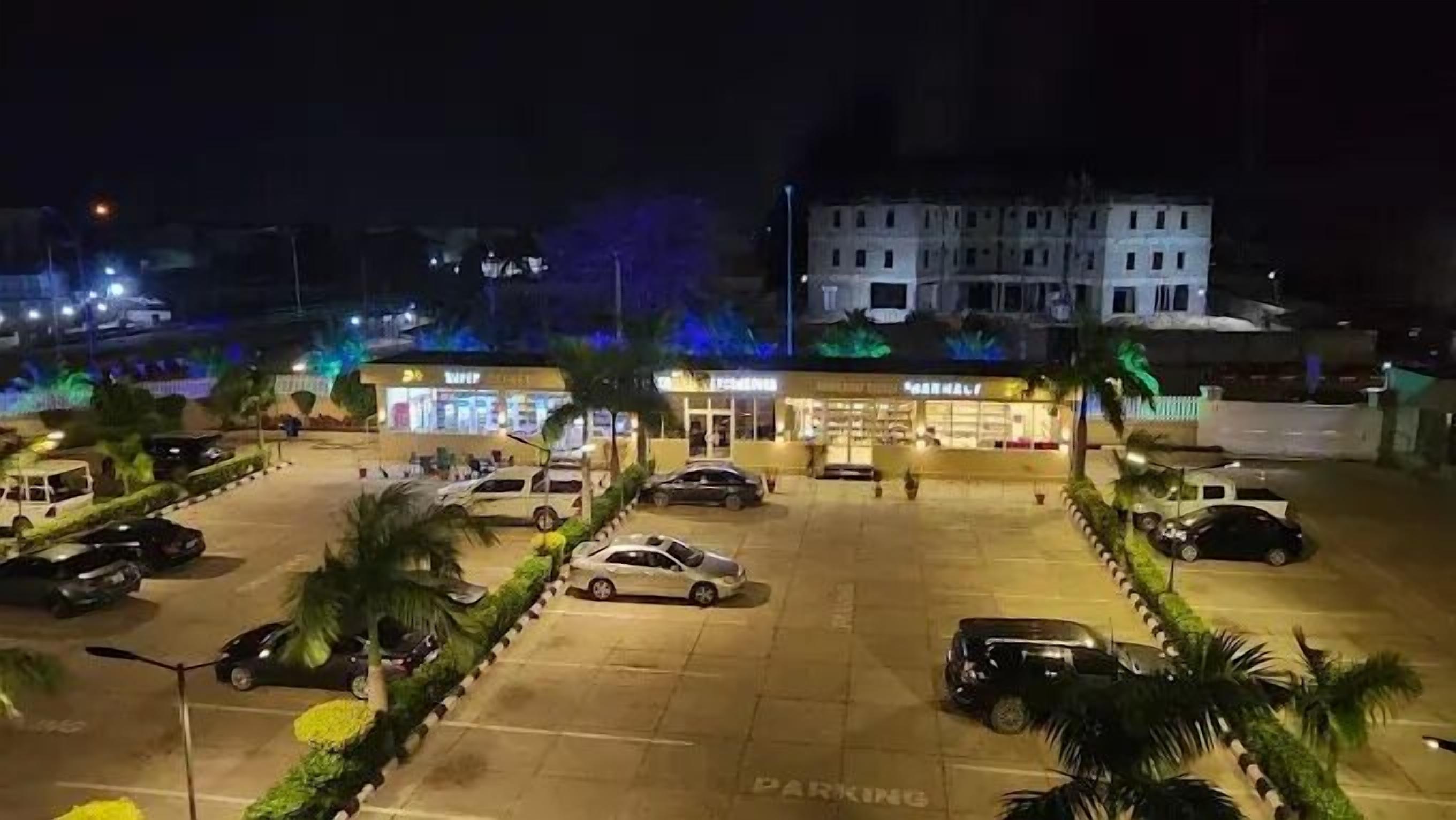 Front of property - evening/night