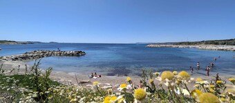 Magnificent duplex 75 m2 - 100 m from the beach - seafront panoramic view