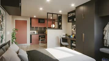 Blackout drapes, free WiFi