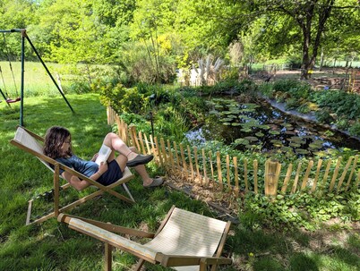 La Chambre d'Art in the heart of nature, 300 metres from Lake St Pardoux