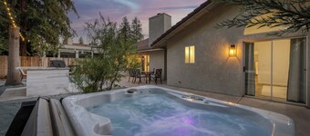 Relax & Play in Clovis! 4BR w/ Hot Tub, Game Room, Firepit, Close to Hospitals