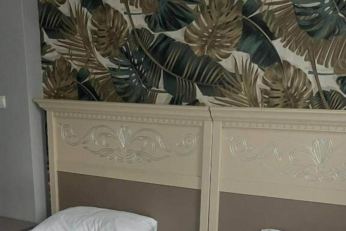 Chambre Standard avec lits jumeaux, balcon