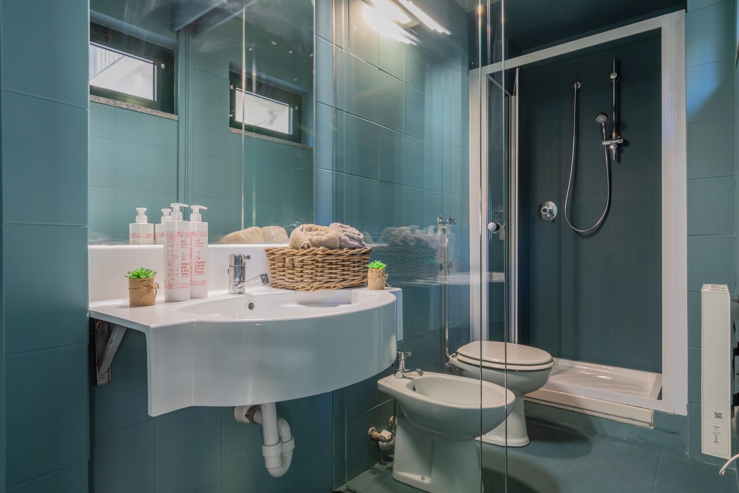Loft | Bagno | Doccia, asciugacapelli, asciugamani, sapone