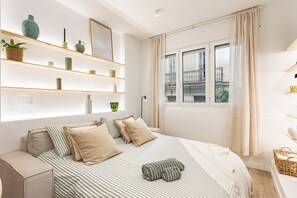 3 室のベッドルーム、WiFi、ベッドシーツ