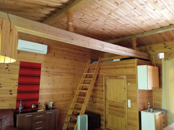 샬레, 침실 1개, 장애인 지원, 흡연 | 내부