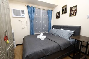 1 soverom, strykejern/-brett, wi-fi og sengetøy