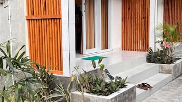 ห้องดีลักซ์ดับเบิล, วิวสวน | โต๊ะทำงาน, Wi-Fi ฟรี