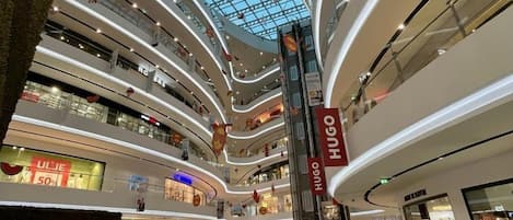 Serviço de traslado de/para o shopping center