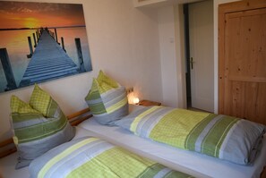 2 slaapkamers, wifi, beddengoed