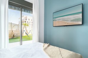 Apartment, Gartenblick