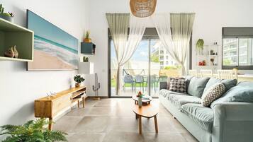 Apartment, Garden View | Living area