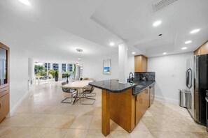 Interior - Tropical Palm & Bay Views | Balcony | StayCozy (Miami)