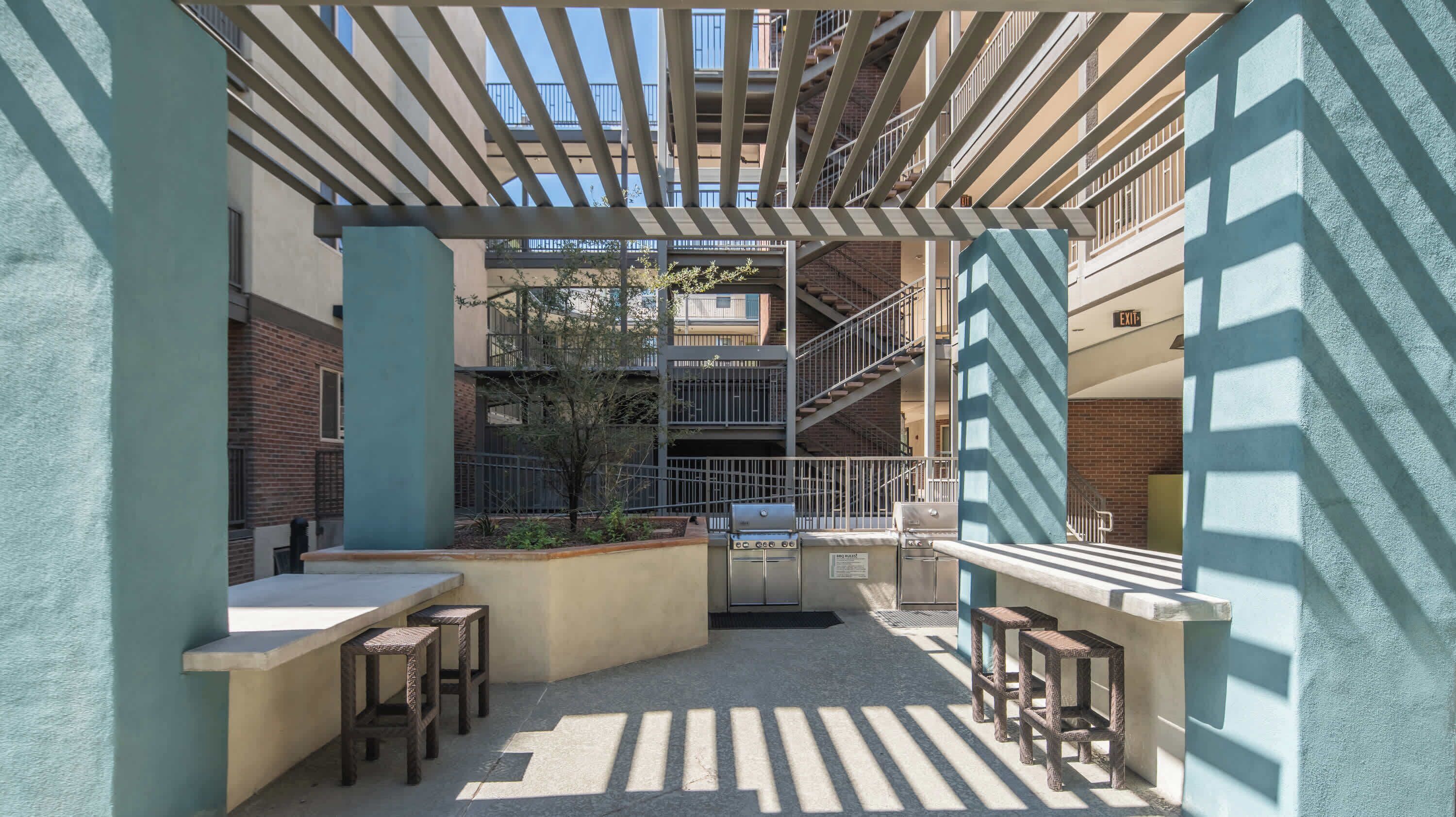 Enceinte de l’hébergement