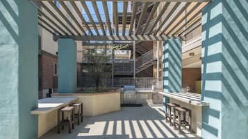 Enceinte de l’hébergement