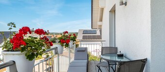 Apartamento 'Haus Rosengarten' con balcón y Wi-Fi