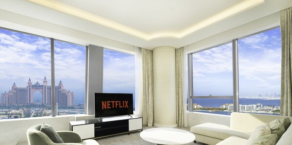 Apartment, Sea View | Living area