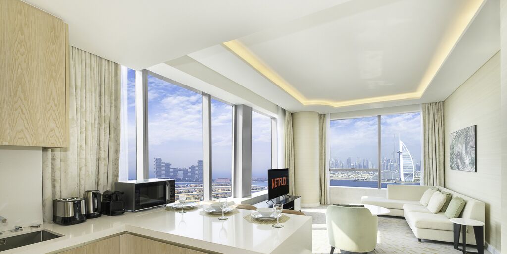 Apartamento, vistas al mar | Zona de estar